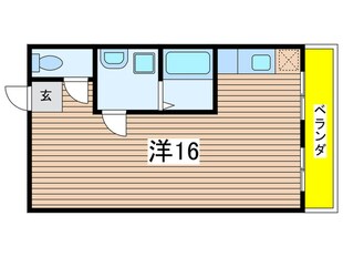 南分ビルの物件間取画像